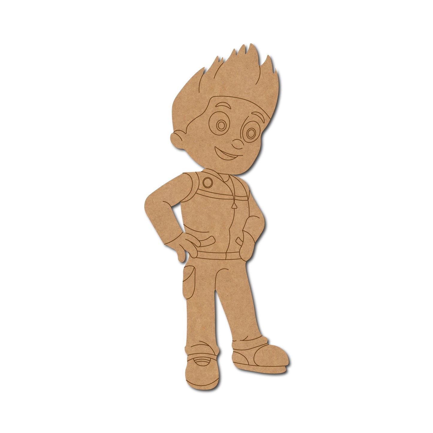 Paw Patrol Boy Pre Marked MDF Design 1