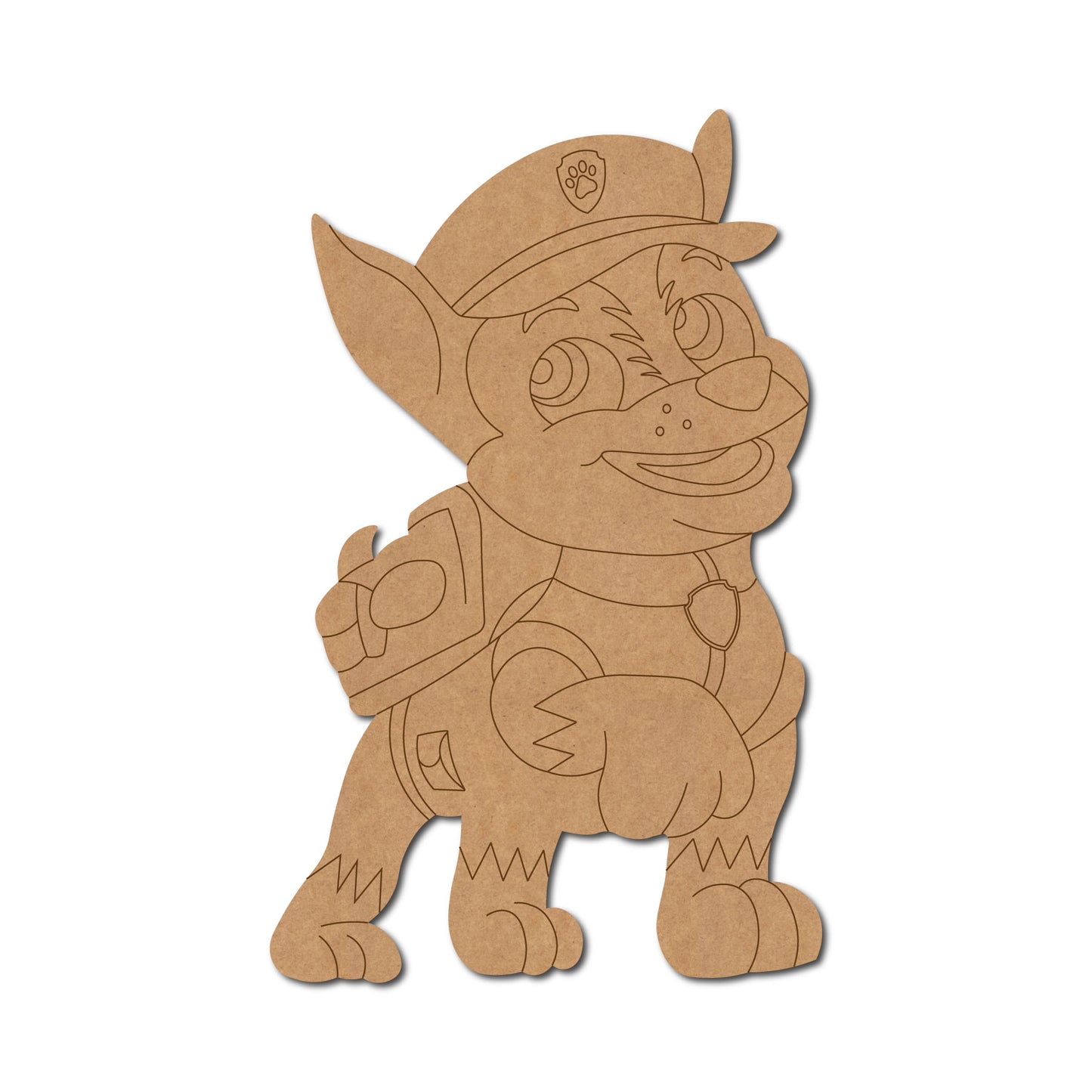 Paw Patrol Dog Pre Marked MDF Design 1