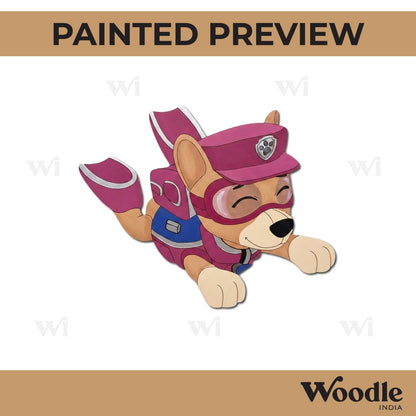 Paw Patrol Dog Pre Marked MDF Design 11