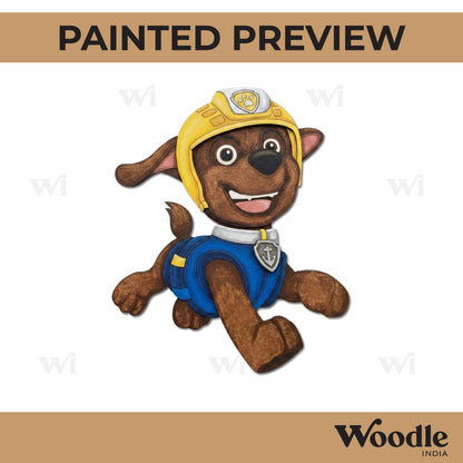 Paw Patrol Dog Pre Marked MDF Design 12