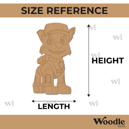 Paw Patrol Dog Pre Marked MDF Design 14