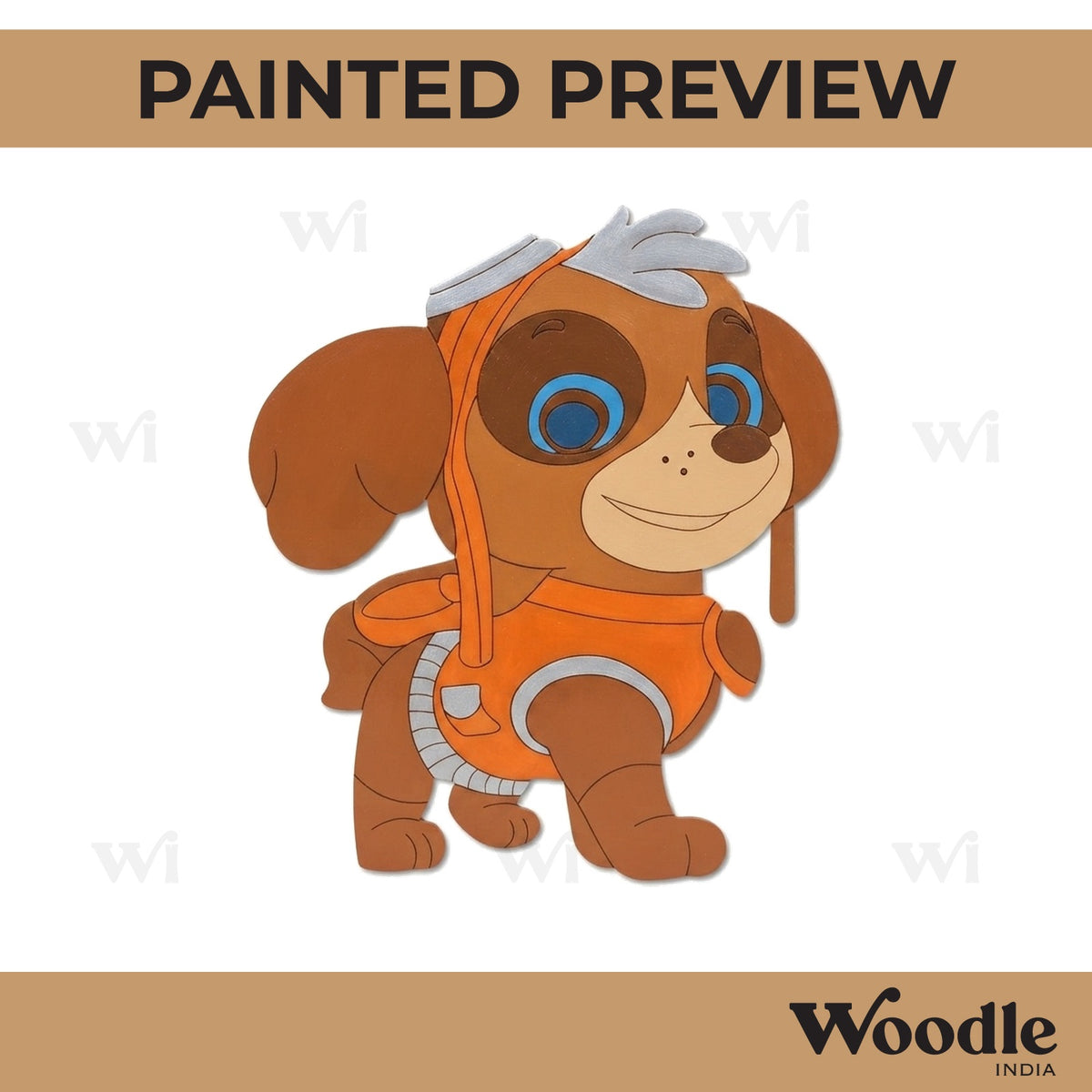 Paw Patrol Dog Pre Marked MDF Design 2