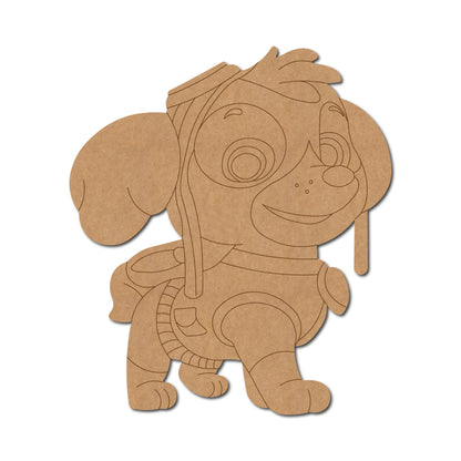 Paw Patrol Dog Pre Marked MDF Design 2