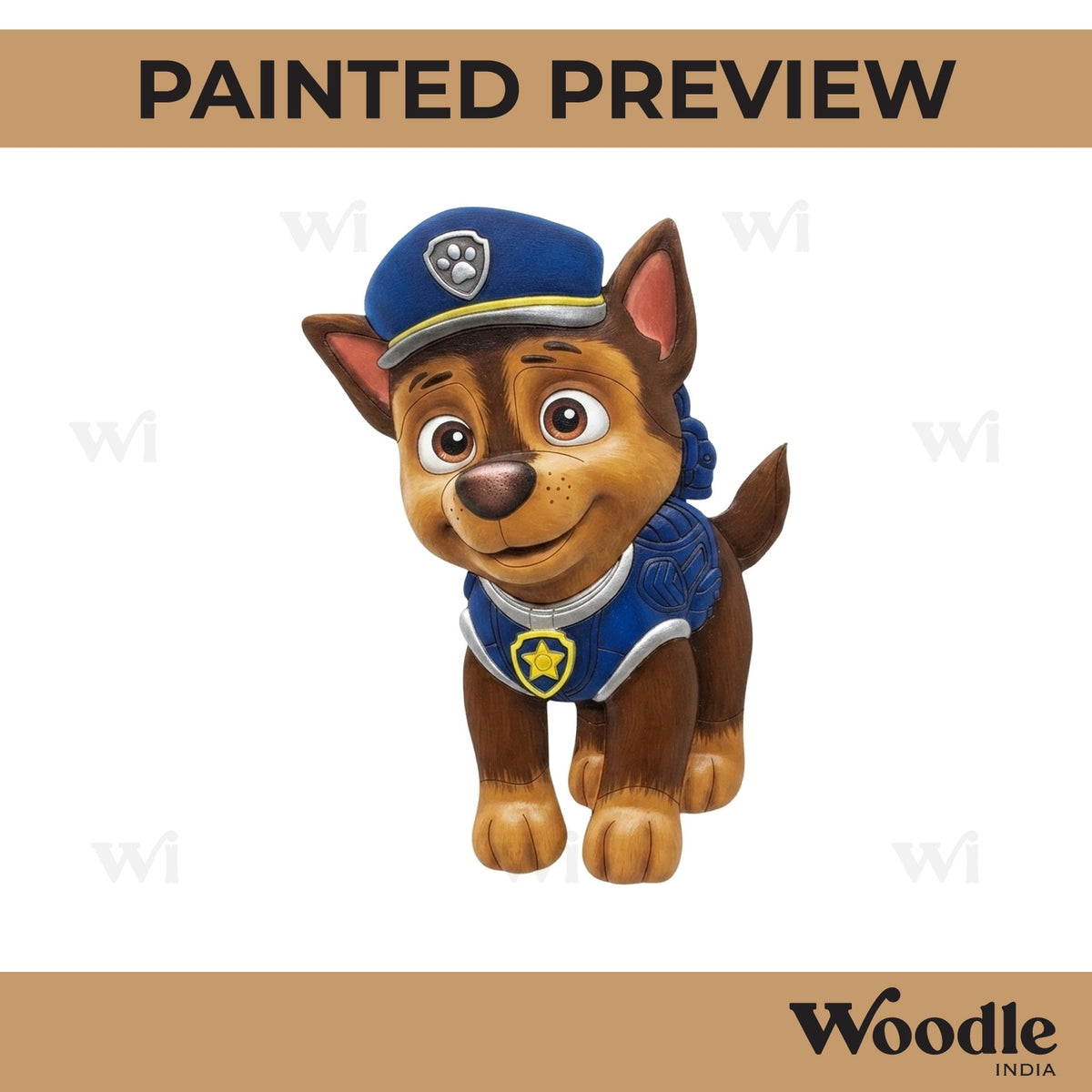 Paw Patrol Dog Pre Marked MDF Design 7