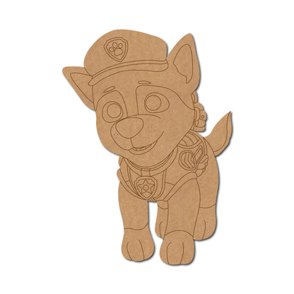 Paw Patrol Dog Pre Marked MDF Design 7