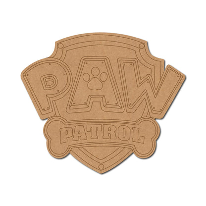 Paw Patrol Pre Marked Base MDF Design 1