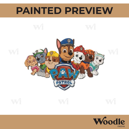 Paw Patrol Pre Marked Base MDF Design 2