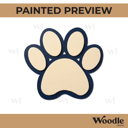 Paw Pre Marked MDF Design 1