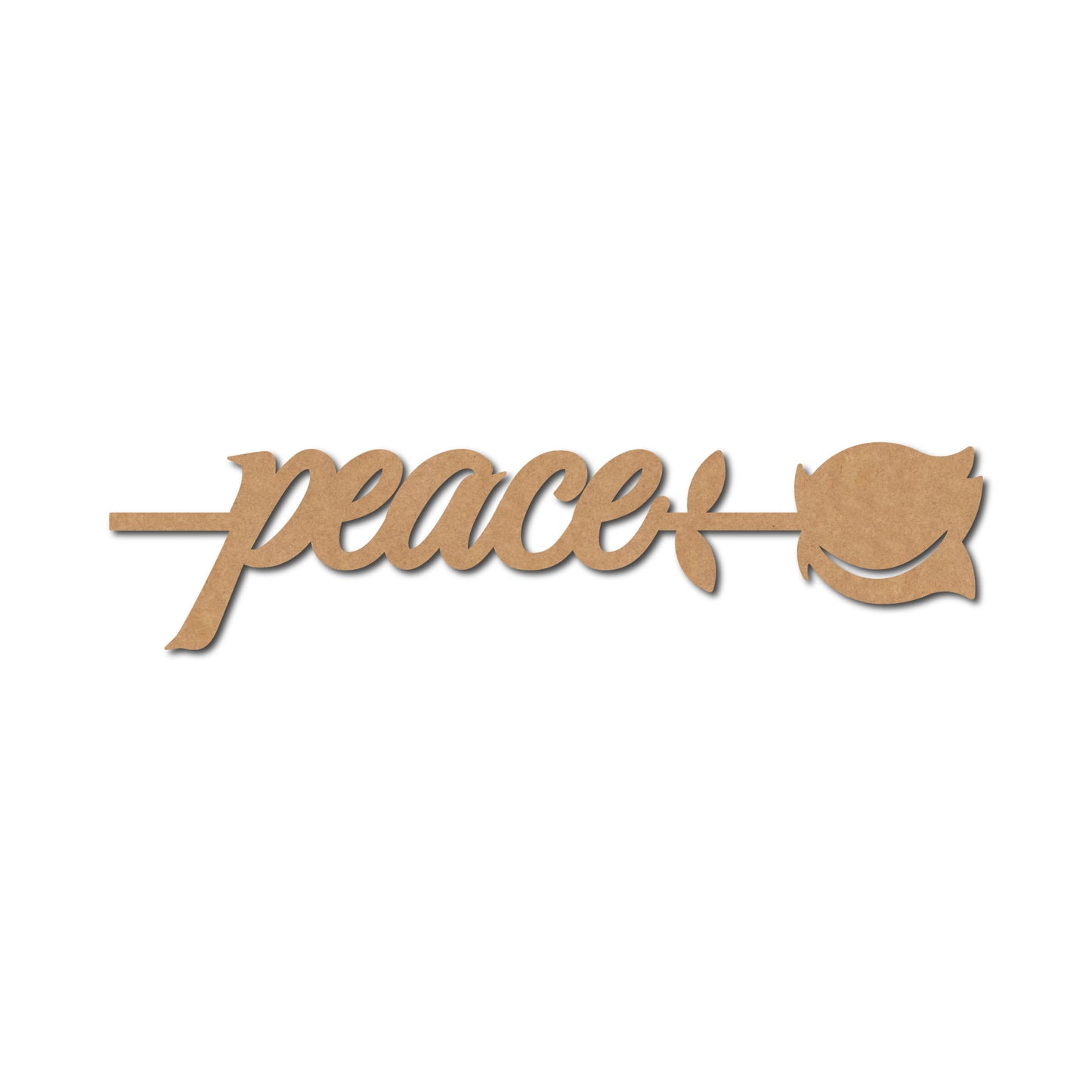 Peace Bookmark MDF Design 1