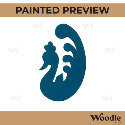Peacock Cutout MDF Design 1