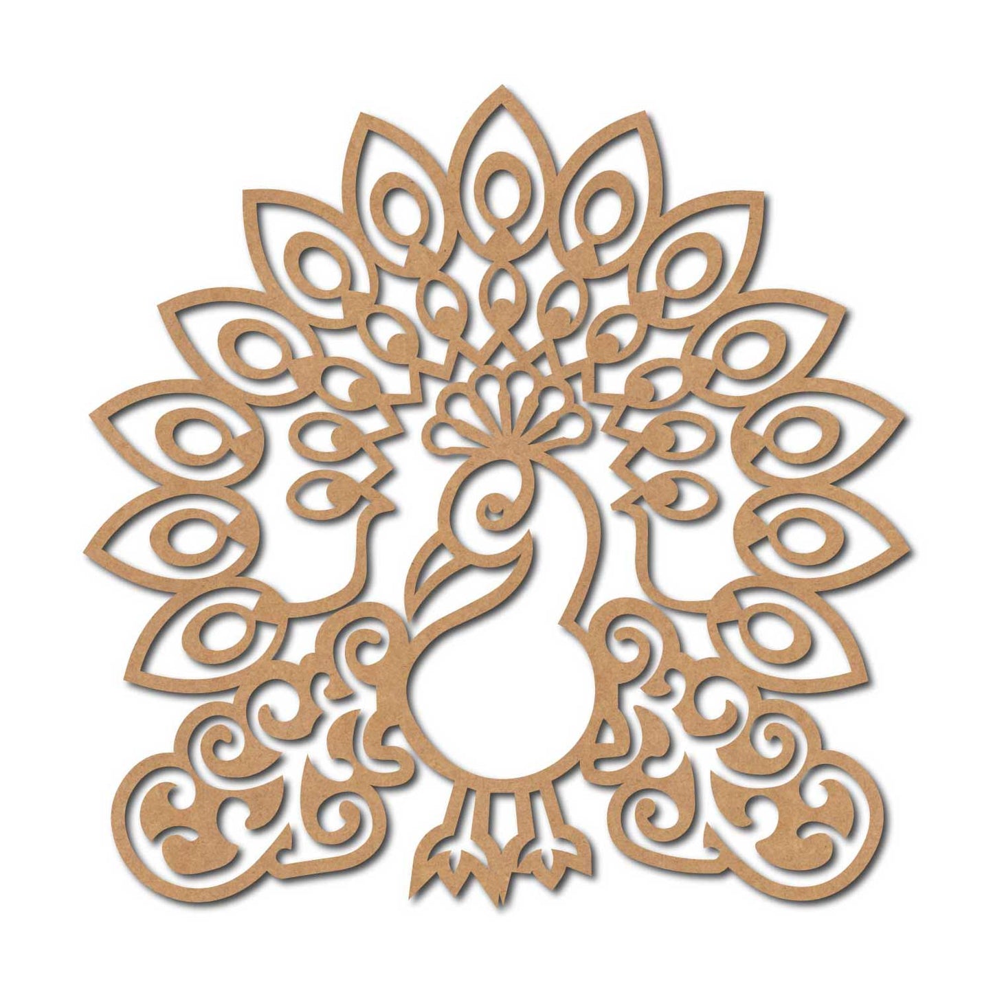 Peacock Cutout MDF Design 2