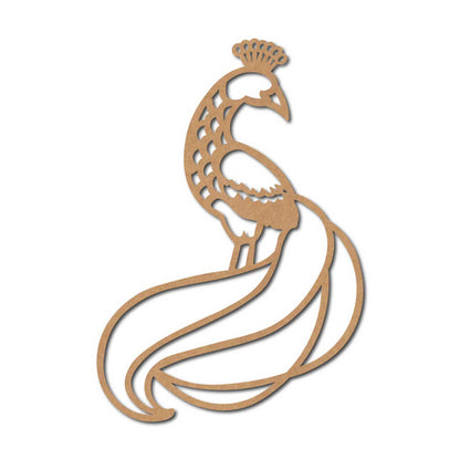 Peacock Cutout MDF Design 3