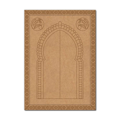 Peacock Jharokha Mayur Dwar Pre Marked MDF Design 1