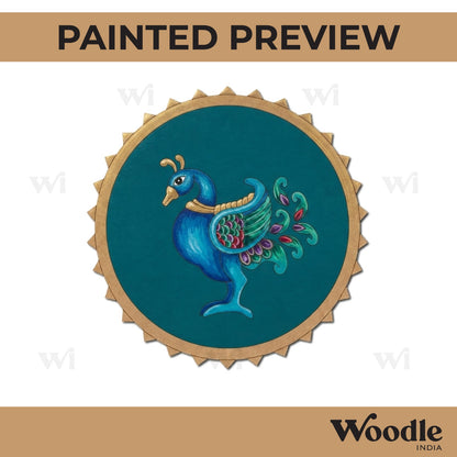 Peacock Pre Marked Base MDF Design 2