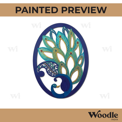 Peacock Pre Marked Base MDF Design 5