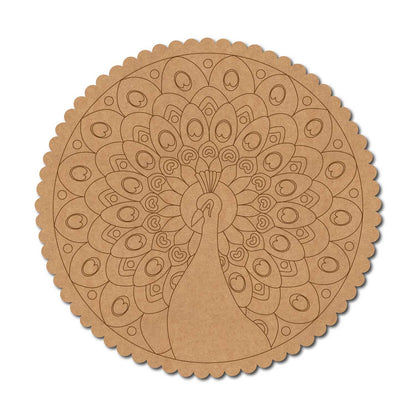 Peacock Pre Marked Base MDF Design 8