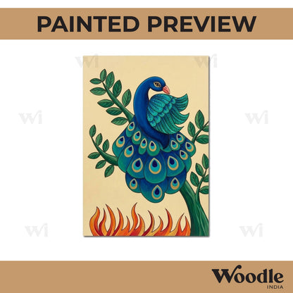 Peacock Pre Marked Base MDF Design 9