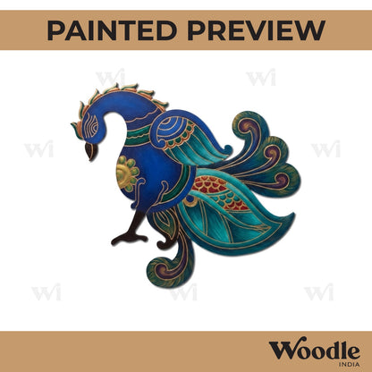 Peacock Pre Marked MDF Design 13