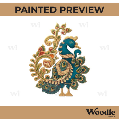 Peacock Pre Marked MDF Design 15