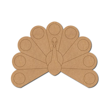 Peacock Pre Marked MDF Design 17