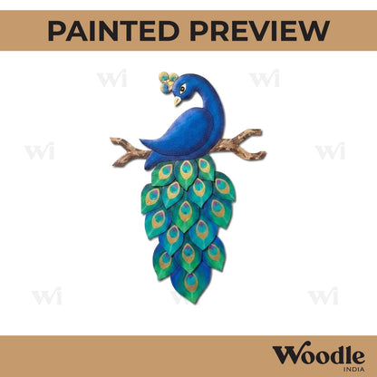 Peacock Pre Marked MDF Design 19