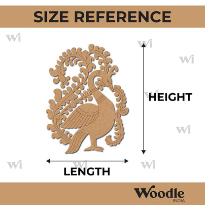 Peacock Pre Marked MDF Design 21