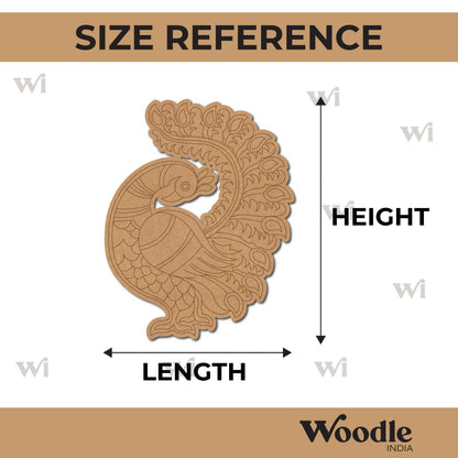 Peacock Pre Marked MDF Design 22