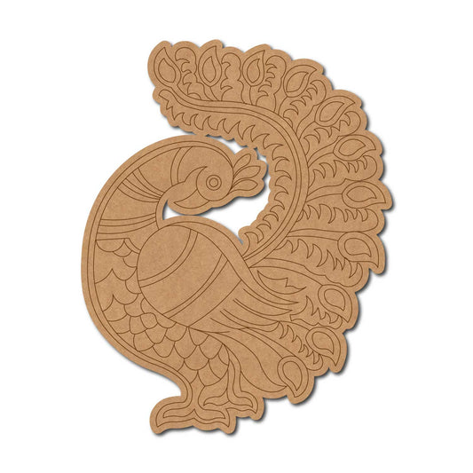 Peacock Pre Marked MDF Design 22