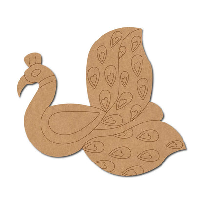 Peacock Pre Marked MDF Design 25