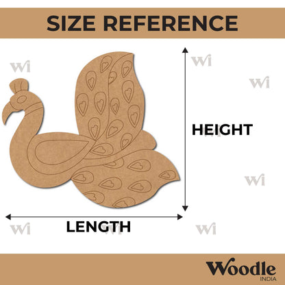 Peacock Pre Marked MDF Design 25