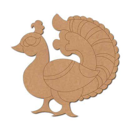Peacock Pre Marked MDF Design 26