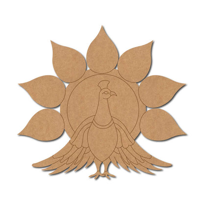 Peacock Pre Marked MDF Design 27