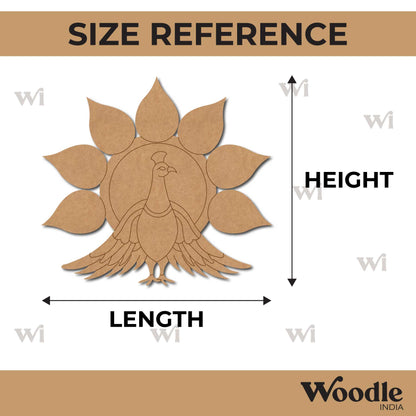 Peacock Pre Marked MDF Design 27