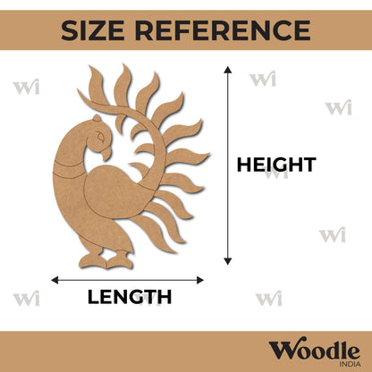 Peacock Pre Marked MDF Design 28