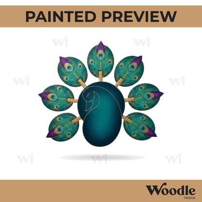 Peacock Pre Marked MDF Design 29