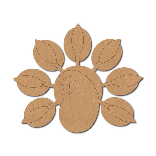 Peacock Pre Marked MDF Design 29