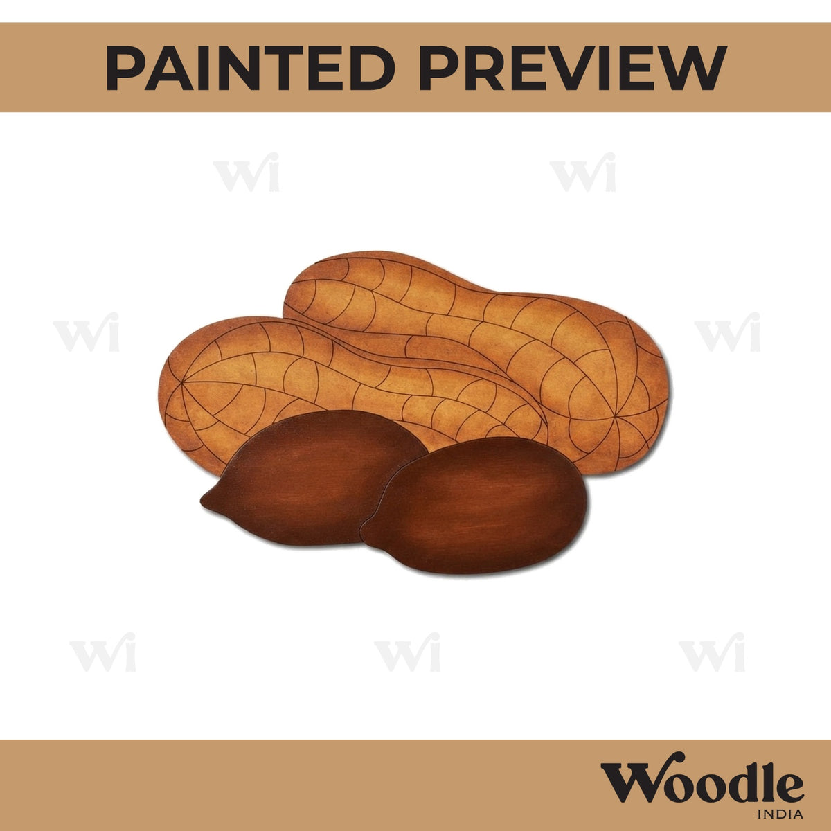Peanuts Pre Marked MDF Design 1
