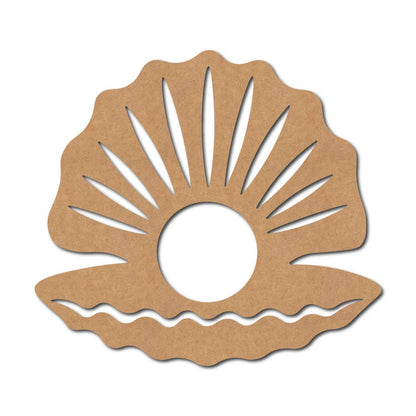 Pearl Sea Shell Cutout MDF Design 1