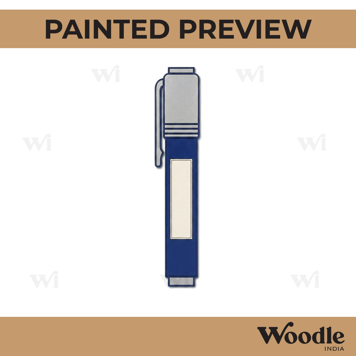 Pen Pre Marked MDF Design 1