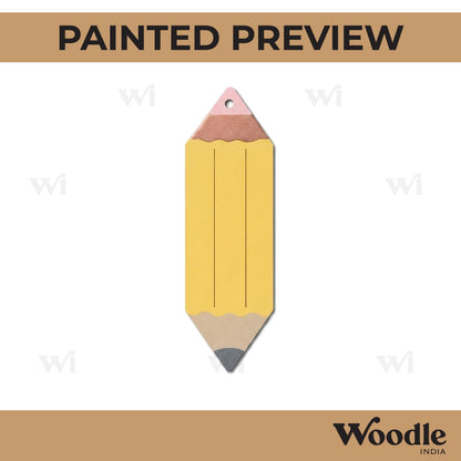Pencil Bookmark Pre Marked MDF Design 1