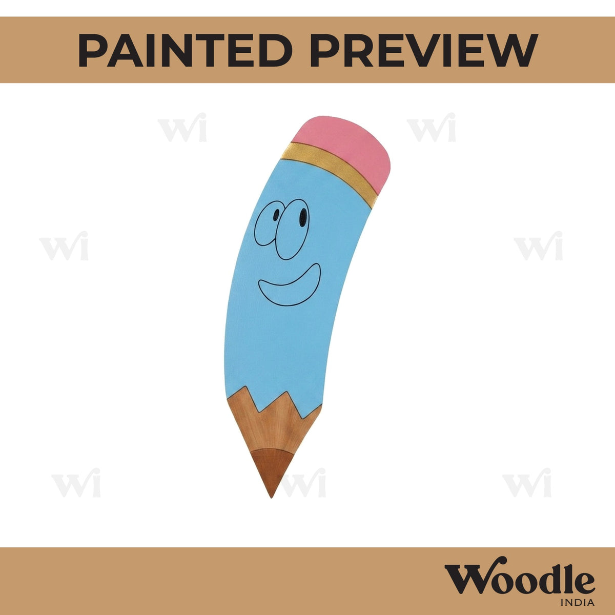 Pencil Pre Marked MDF Design 1