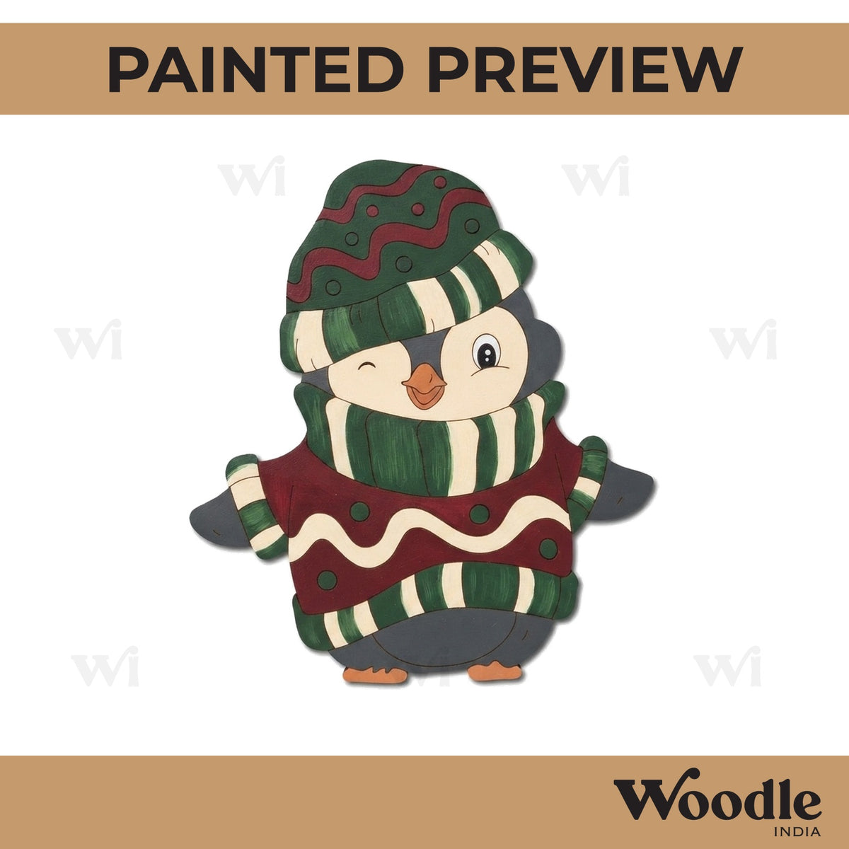 Penguin Pre Marked MDF Design 14