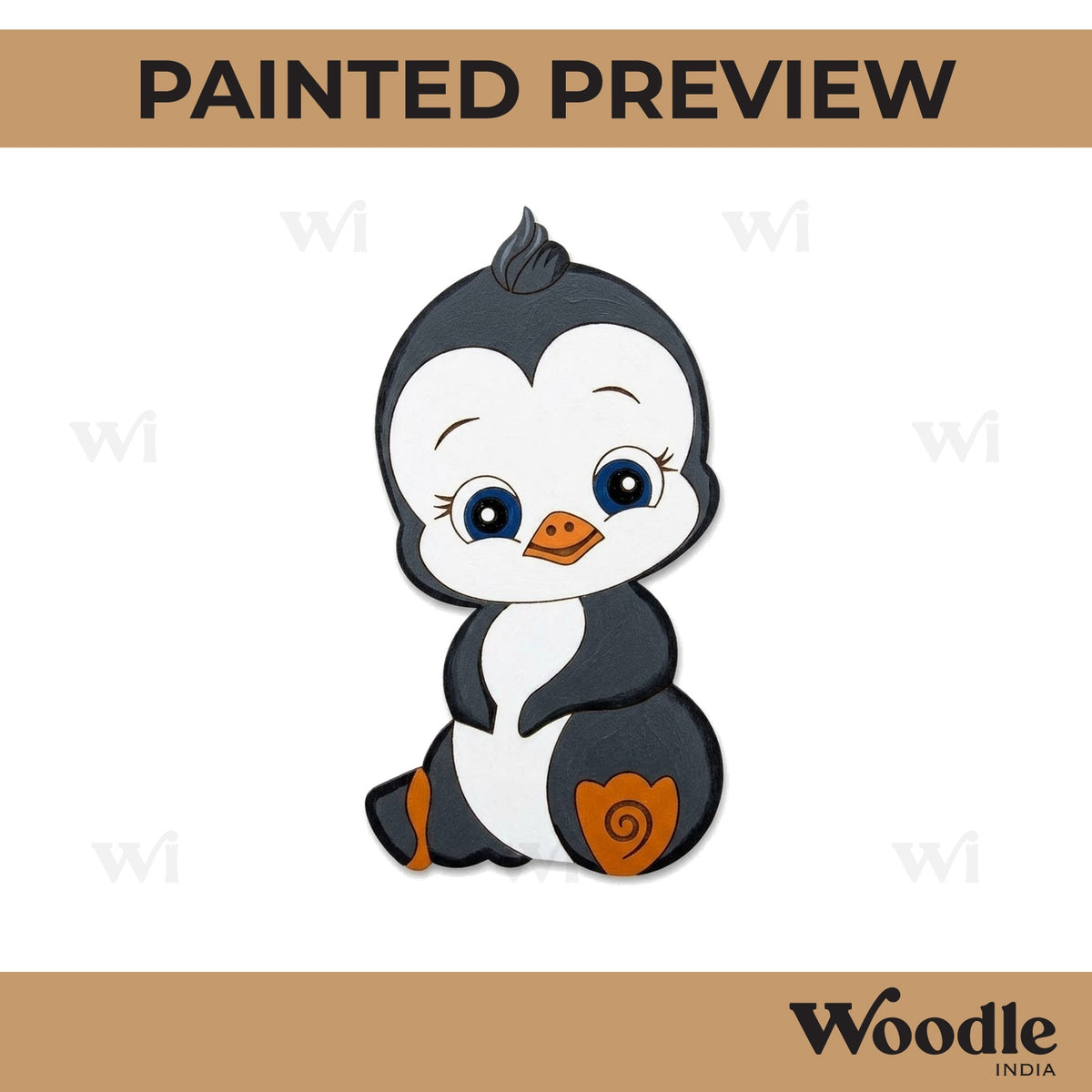 Penguin Pre Marked MDF Design 16