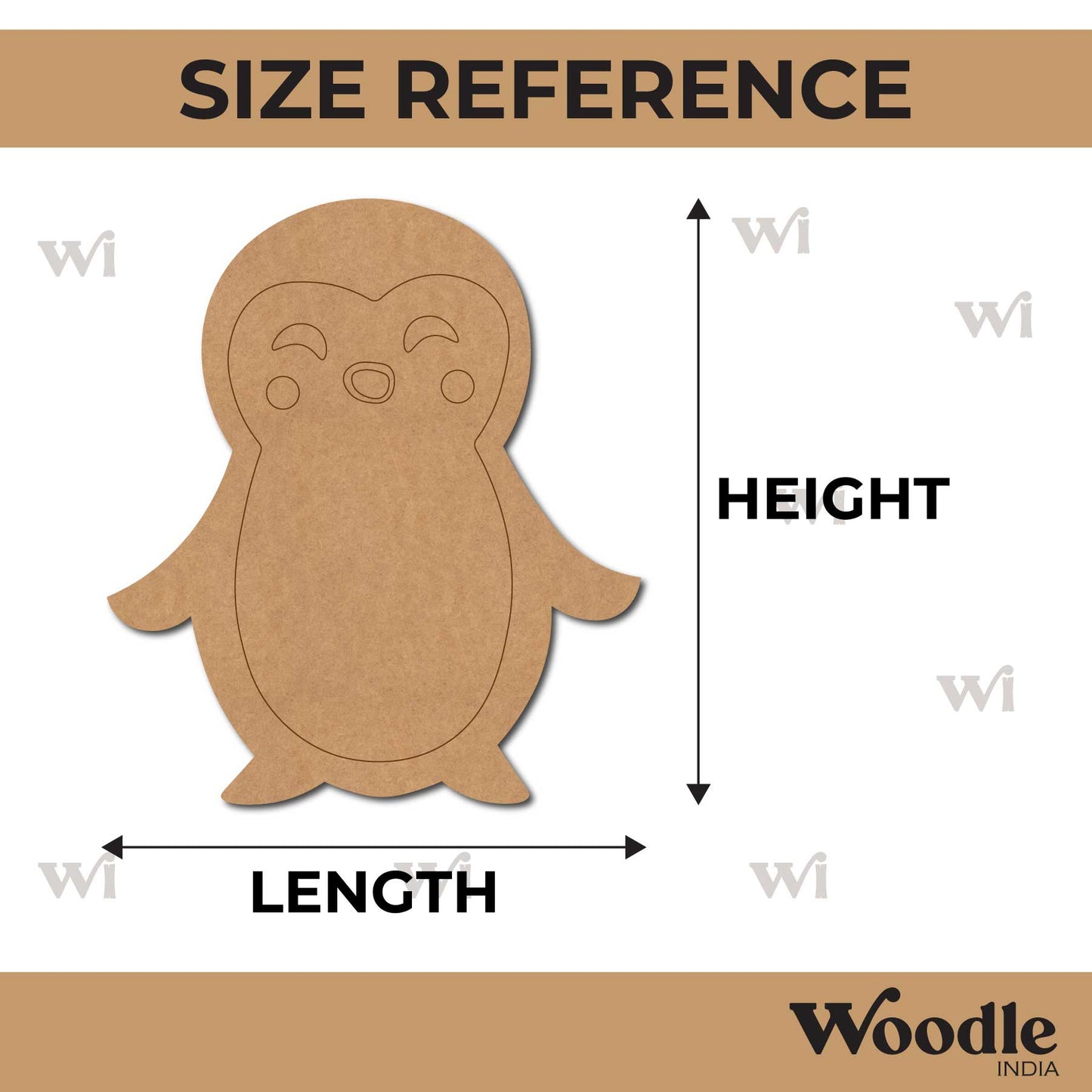 Penguin Pre Marked MDF Design 17