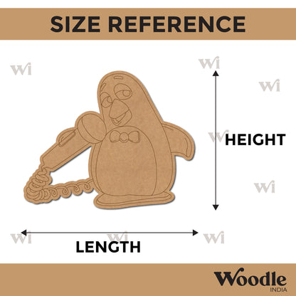Penguin Toy Story Pre Marked MDF Design 1