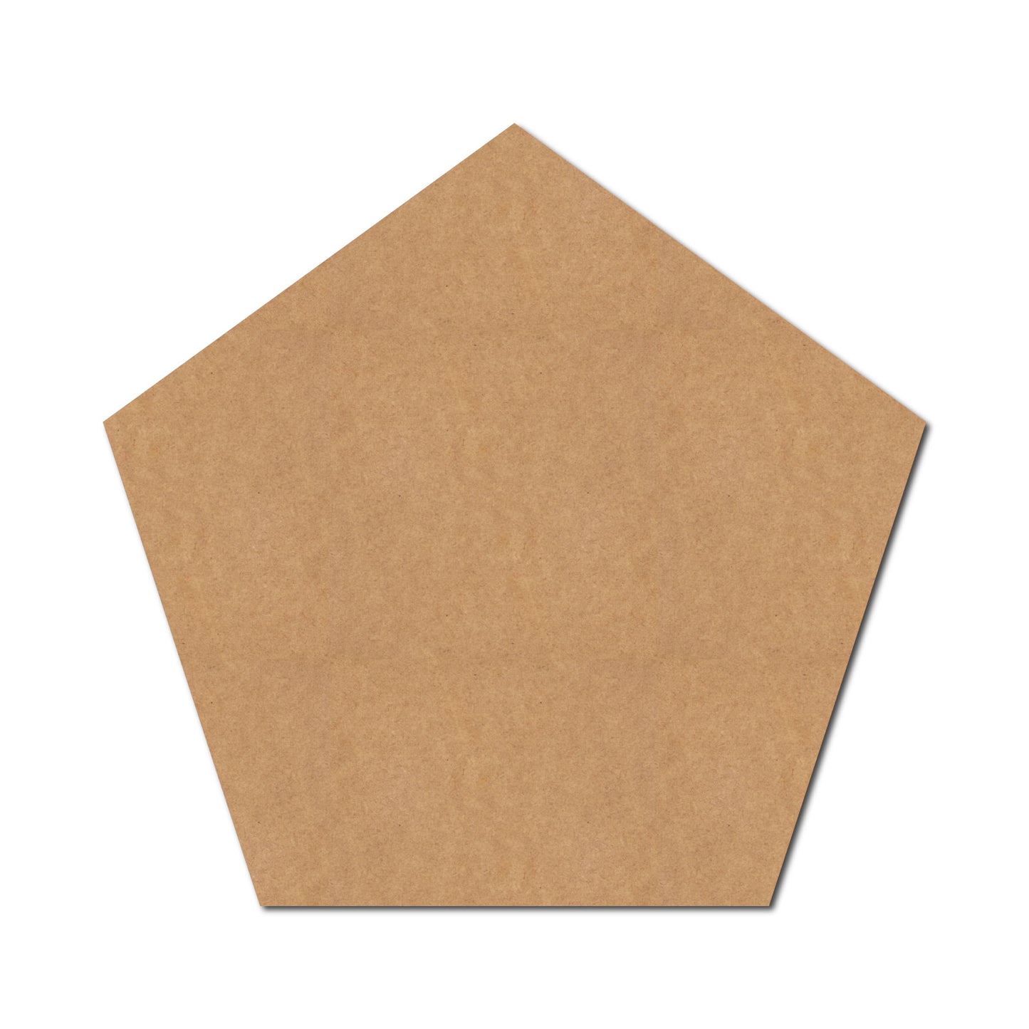 Pentagon Cutout MDF Design 1