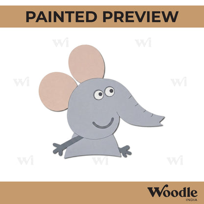 Peppa Pig Pre Marked MDF Design 1