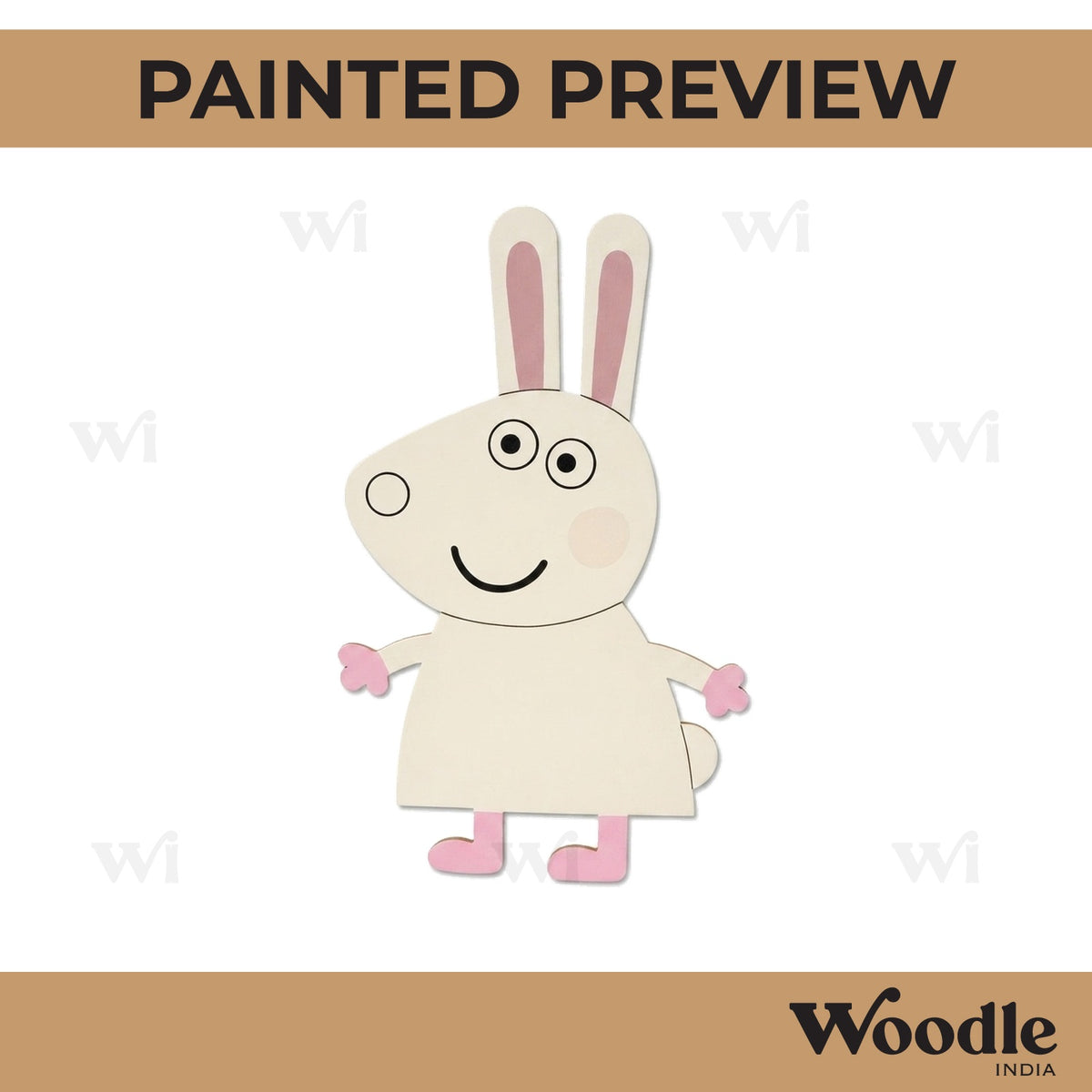 Peppa Pig Pre Marked MDF Design 10