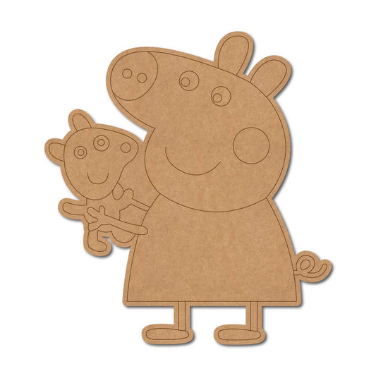 Peppa Pig Pre Marked MDF Design 12