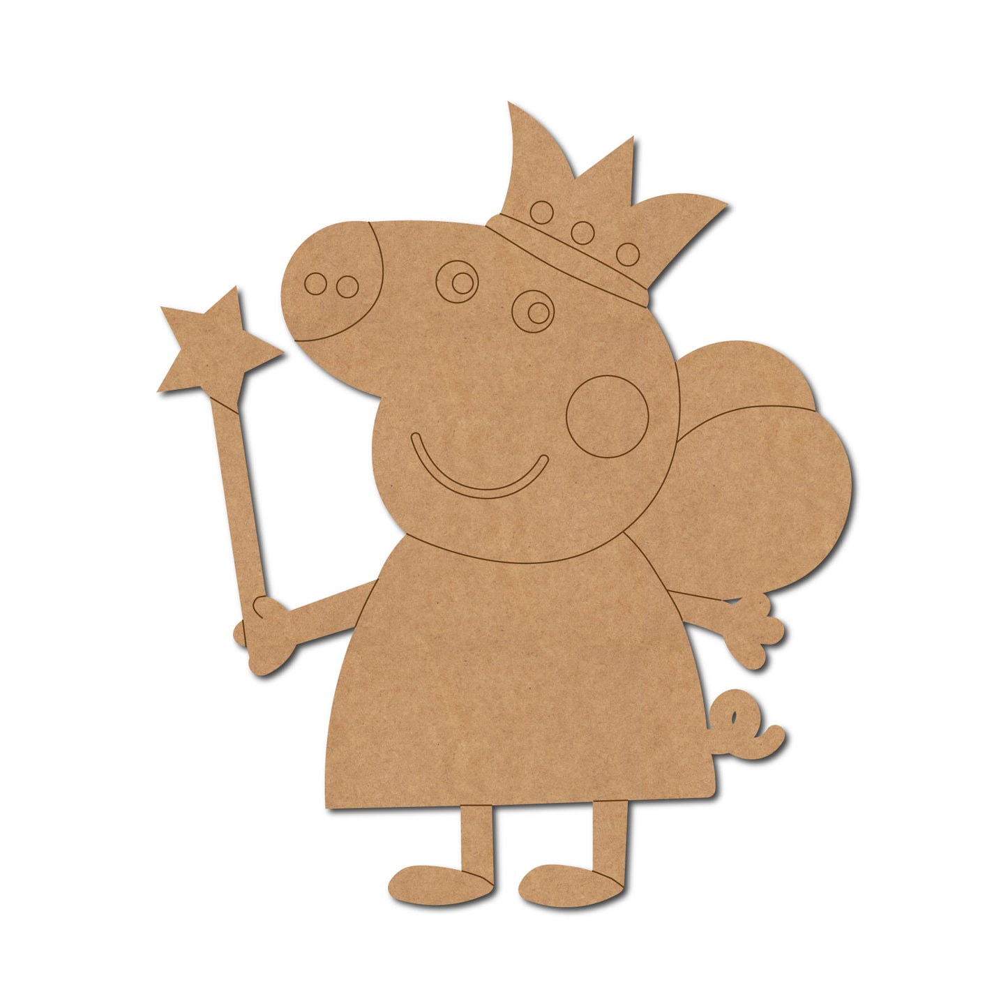 Peppa Pig Pre Marked MDF Design 5